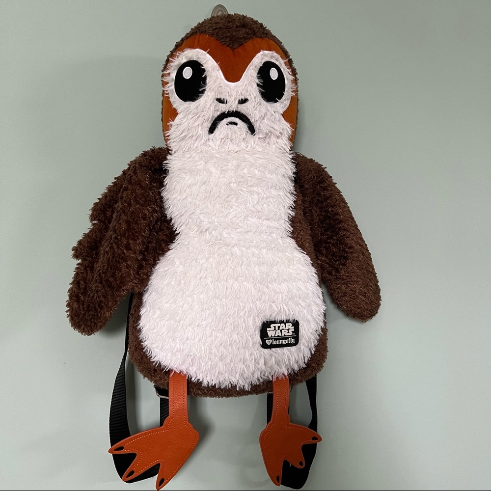 Star Wars Loungefly Porg Backpack As Is